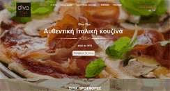 Desktop Screenshot of divapizza.gr